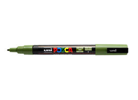 Paintmarker Uni POSCA PC3M fijn kaki