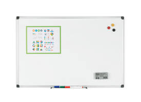 Whiteboard Quantore 30x45cm emaille magnetisch