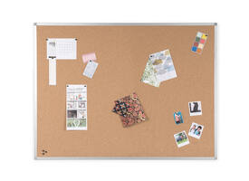 Prikbord Quantore 120x90cm kurk