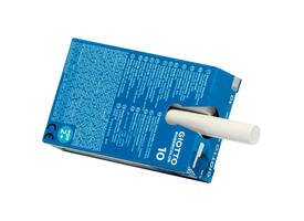 Schoolbordkrijt Giotto doos à 10 stuks wit