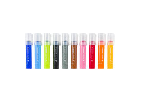 Stempelstift Bruynzeel Kids Super Stamp assorti 10 stuks