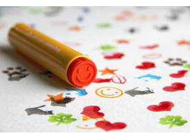 Stempelstift Bruynzeel Kids Super Stamp assorti 10 stuks