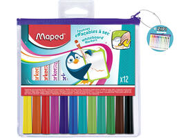 Whiteboardmarker Maped Marker'Peps set á 12 kleuren