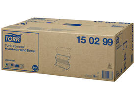Handdoek Tork H2 Xpress Universal multifold 2-laags 213x234mm 20x237 vel wit 150299