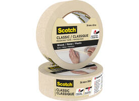Afplaktape Scotch Classic 36mmx50m beige