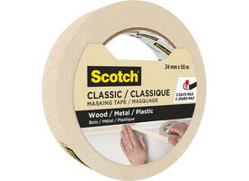 Afplaktape Scotch Classic 24mmx50m beige