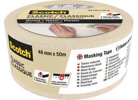 Afplaktape Scotch Classic 48mmx50m beige