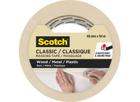 Afplaktape Scotch Classic 48mmx50m beige