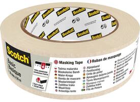 Afplaktape Scotch Basic 36mmx50m beige