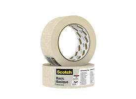 Afplaktape Scotch Basic 48mmx50m beige