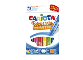 Plakkaatverf Carioca Temperello 12 stuks