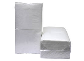 Servetten Blanco 1/4vouw 1-laags 4500 stuks
