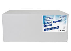 Handdoek Cleaninq H3 z-vouw 2-laags 240x210mm 20x160 vel wit