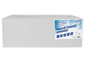 Handdoek Cleaninq H2 i-vouw 2-laags 203x320mm 25x120 vel wit