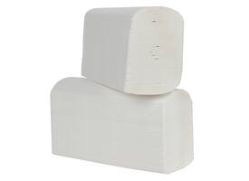 Handdoek Cleaninq H2 i-vouw 2-laags 206x240mm 25x150 vel wit