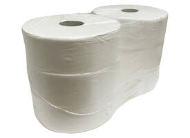 Toiletpapier Euro Products P4 jumbo groot 2-laags 380m wit 240038