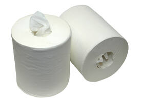 Poetspapier Cleaninq M2 1-laags 6x280m wit