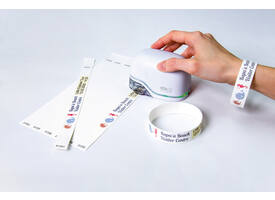 Polsband Colop E-mark 250x19mm 100 stuks wit