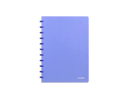 Schrift Atoma A4 ruit 5x5mm 144blz 90gr PP transparant assorti