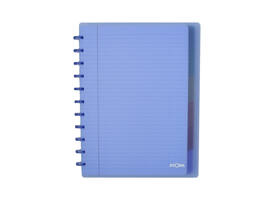 Schrift Atoma A4+ lijn 120blz 90gr PP transparant assorti
