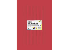 Vlechtpapier Folia 130gr 35x50cm 10 vel assorti kleuren