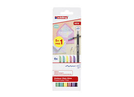 Fineliner edding 1200 fijn pastel assorti