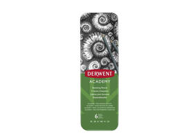 Schetspotloden Derwent Academy blik à 6 stuks
