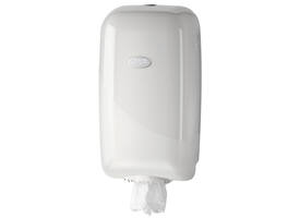 Poetspapierdispenser Pearl Line P17 klein wit 431105