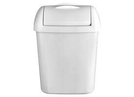 Dameshygiënebak Quartzline 8 liter wit 441408