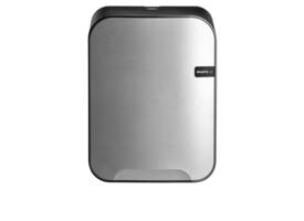 Poetspapierdispenser Quartzline Q16 medium zilver 441194
