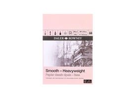 Tekenpapier Daler-Rowney Smooth Heavyweight 220gr A4 natuurlijk wit