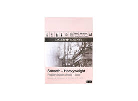 Tekenpapier Daler-Rowney Smooth Heavyweight 220gr A3 natuurlijk wit