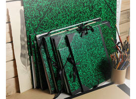 Tekenmap Canson Classic Annonay lintsluiting 610x810mm groen