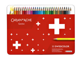 Kleurpotloden Caran d'Ache Swisscolor 30 stuks assorti