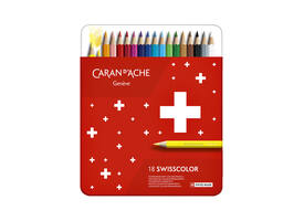 Kleurpotloden Caran d'Ache Swisscolor 18 stuks assorti