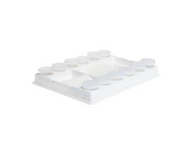 Palet Conda 20 x 15 x 3 cm plastic wit
