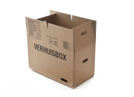 Verhuisdoos iezzy 370x650x350 dubbelgolf bruin 7mm