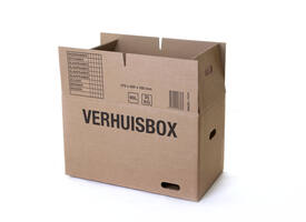 Verhuisdoos iezzy 370x650x350 dubbelgolf bruin 7mm