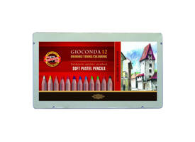 Pastelpotlood Koh-I-Noor gioconda 12 assorti