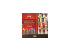 Pastelkrijt Koh-I-Noor Toison 8514 rond 24 stuks assorti