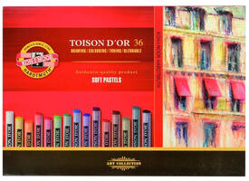 Pastelkrijt Koh-I-Noor Toison 8515 rond 36 stuks assorti