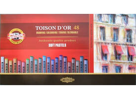 Pastelkrijt Koh-I-Noor Toison 8516 rond 48 stuks assorti