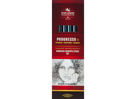 Grafietstift  Koh-I-Noor progresso 8915 HB 8B + aqua