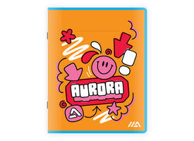 Schrift Aurora A5 lijn 200 pagina's 60gr