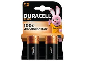 Batterij Duracell Plus 2x C