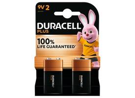 Batterij Duracell Plus 2x 9Volt