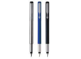 Vulpen Parker Vector stainless steel medium blister à 1 stuk