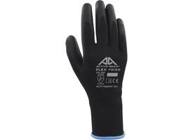 Handschoen ActiveGear grip PU-flex zwart large