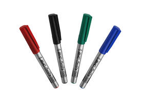 Viltstift Bic ecolutions rond fijn assorti blister à 4 kleuren