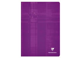 Schrift Clairefontaine A4 lijn 80 pagina's 90gr assorti